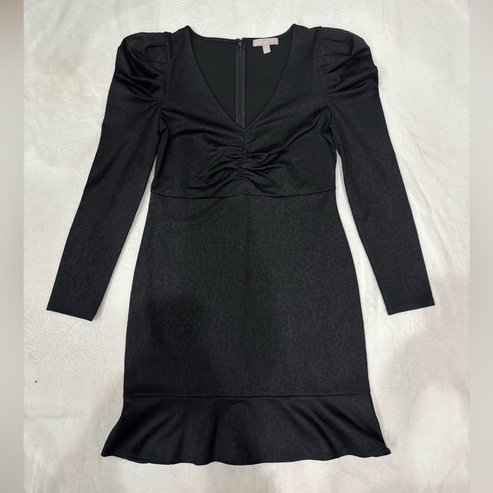 Chelsea 28 Black Leopard Dress